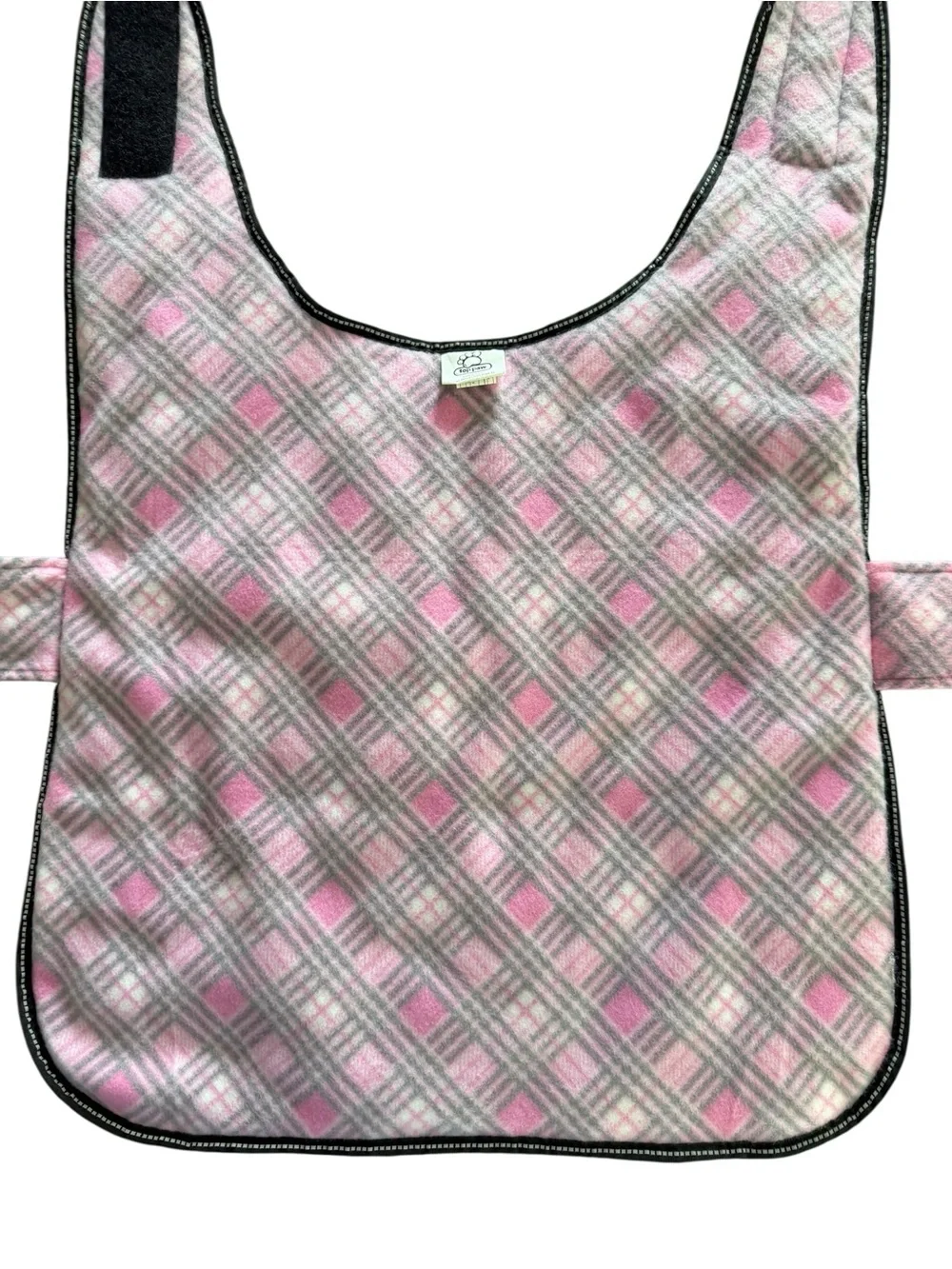 Top Paw Reflective Pink Fleece Dog Coat Jacket XL Plaid